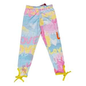 NWT Set 12-14 Avery Legging in Pastel Graffiti art